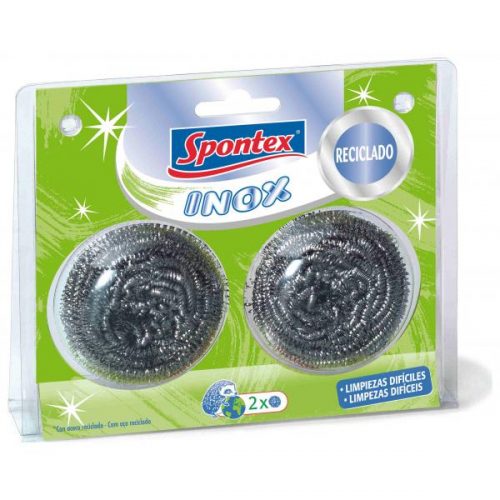 Fregall SPONTEX INOX paquet 2+1