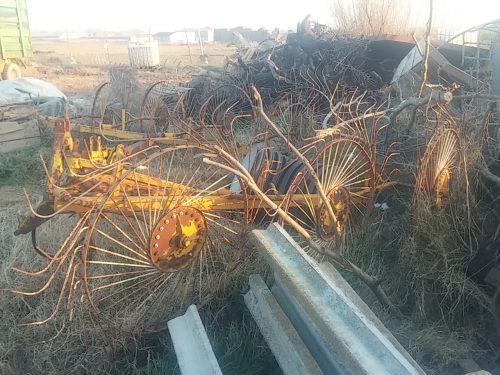 Rastrillo hilerador de 7 soles (girasoles)