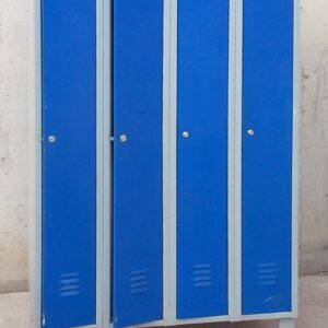 Taquilles porta blava 100x50x167cm