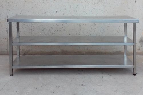 Mostrador d'inoxidable de 200cm - Imatge 2