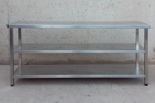 Mostrador d'inoxidable de 200cm