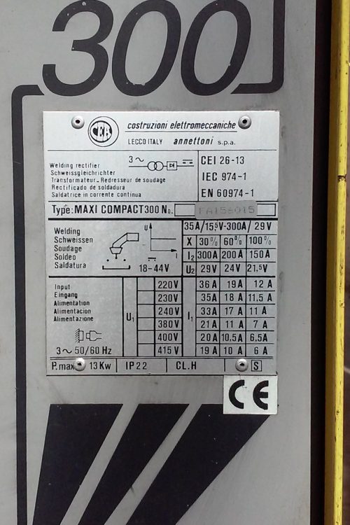 Soldadora CODESOL Maxi-Compact 300 - Imatge 3