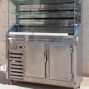 Vitrina-mostrador frigorífic 150cm d'ocasió a cabauoportunitats.com Balaguer - Lleida - Catalunya