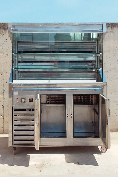 Vitrina-mostrador frigorífic 150cm d'ocasió a cabauoportunitats.com Balaguer - Lleida - Catalunya