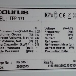 Nevera TAURUS TFP 171