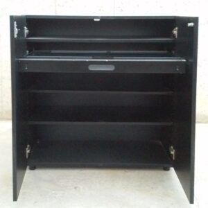 Armari negre 90x47x98cm