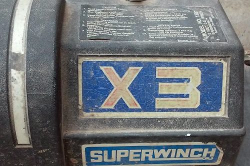 Cabestrant Superwinch X3