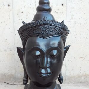 Cap de buda il·luminat