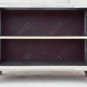 Mostrador amb rodes de 127x44x92cm