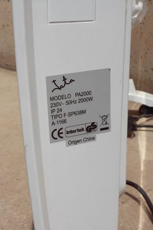 Radiador JATA mica termic
