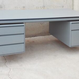 Taula d'oficina gris 180x80x75cm