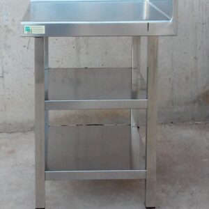 Taula raconera inox 60x61x87cm