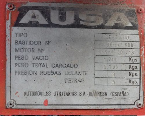 Toro AUSA CE-1000