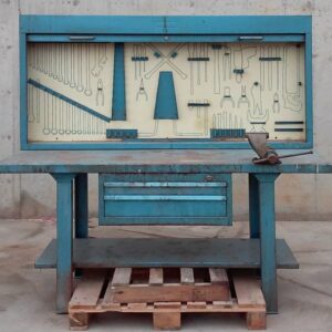 Banc de treball amb persiana HECO