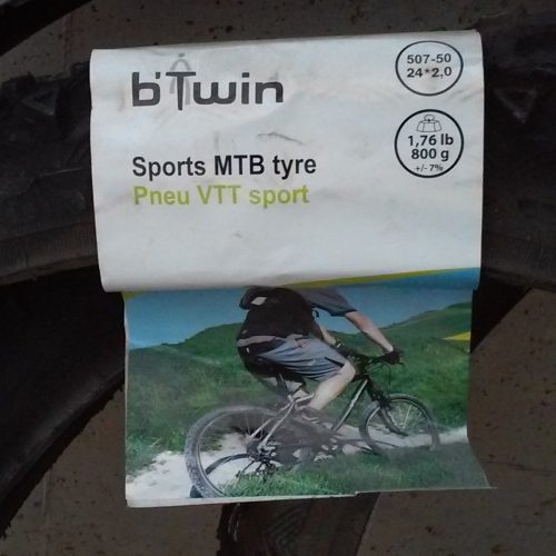 Pneumàtic BTT B'TWIN 507 50