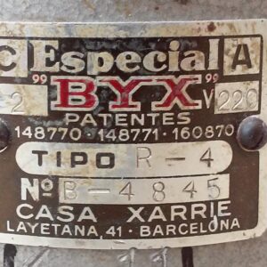Serra circular tèxtil BYX R-4