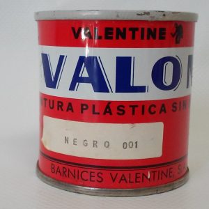 Pintura plástica VALENTINE de color negro en cabauoportunitats.com