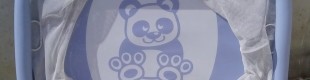 Parc infantil panda 115x70x80cm