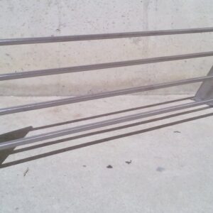 Empostada barres inox 120x43cm