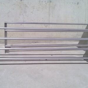 Empostada barres inox 120x43cm