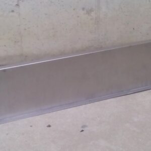 Empostada d'inox de 110x25x23cm