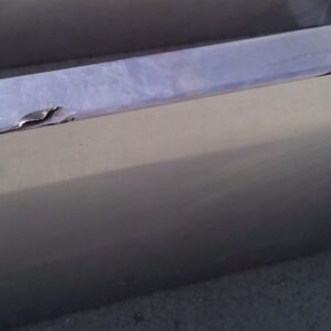 Empostada inox 161x41x24cm