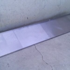 Empostada inox 200x40x23cm