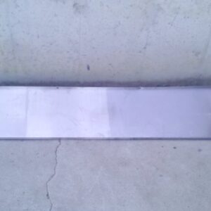 Empostada inox 200x40x23cm