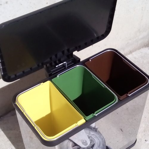 Cubell de reciclatge 47x42x32cm
