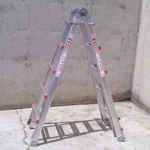Escala telescòpica plegable