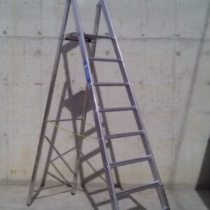 Escala d'alumini de 207cm fins a la plataforma