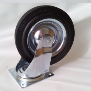 Roda cautxú massissa de 28x7cm