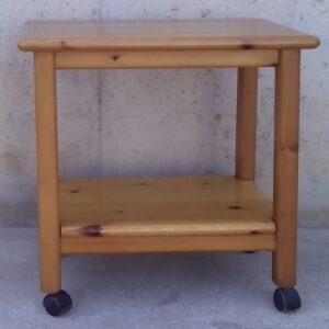 Tauleta auxiliar de pi 60x38x59cm