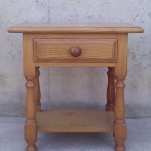 Tauleta de nit de pi 48x31x52cm