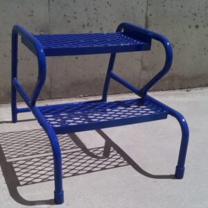 Escala caravana de color blau 46x60x43cm