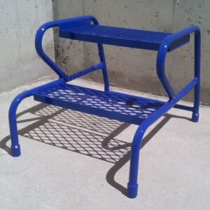 Escala caravana de color blau 46x60x43cm