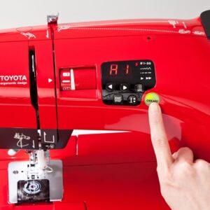 Màquina de cosir TOYOTA oekaki renaissance vermella