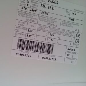 Nevera FAGOR FSC-19-E