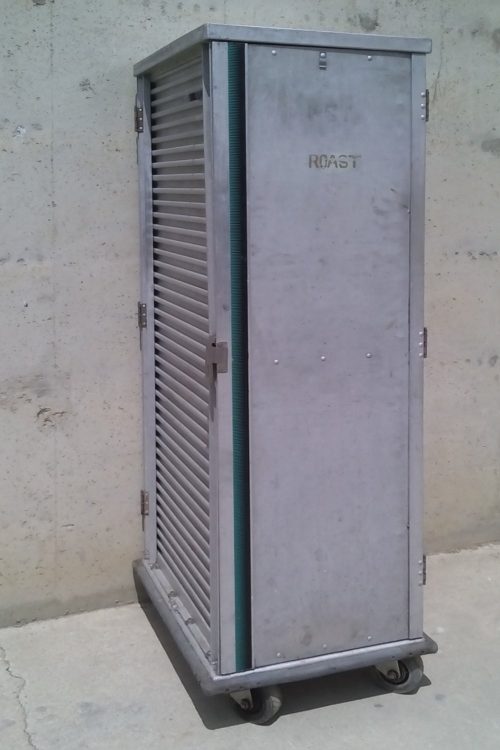 Carro hosteleria amb doble porta 70x53x178cm