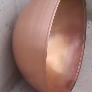 Làmpada de coure de 50x25cm