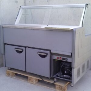 Vitrina mostrador 140x110x130cm