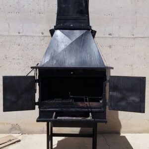 Foc a terra de ferro 130x70x230cm