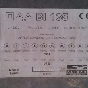 Formigonera ALTRAD BI 135