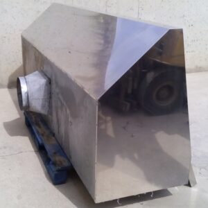 Campana extractora hotel 250x65x100cm