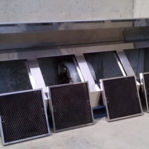 Campana extractora hotel 250x65x100cm