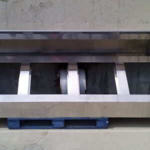 Campana extractora hotel 250x65x100cm