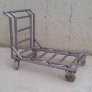 Carro reforçat d'acer inoxidable de segona mà a cabauoportunitats.com