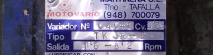 Motor reductor MOTOVARIO TK 3R-5