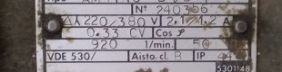 Motor reductor MOTOVARIO TK 3R-5