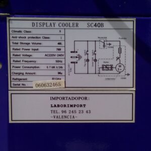 Vitrina-mostrador frigorífic 150cm d'ocasió a cabauoportunitats.com Balaguer - Lleida - Catalunya